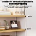 thumbnail image 4 of Double-Tier Desktop Storage Shelf Student Desk Organizer Office Computer Desk Tiered Cabinet, 4 of 6