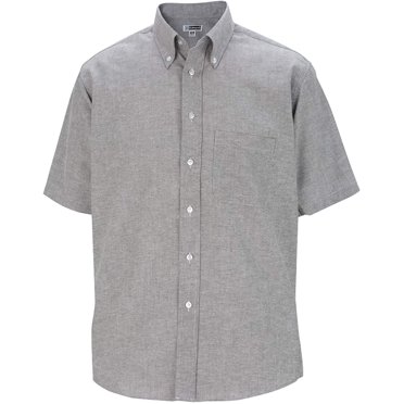 Edwards Mens Short Sleeve Oxford Shirt