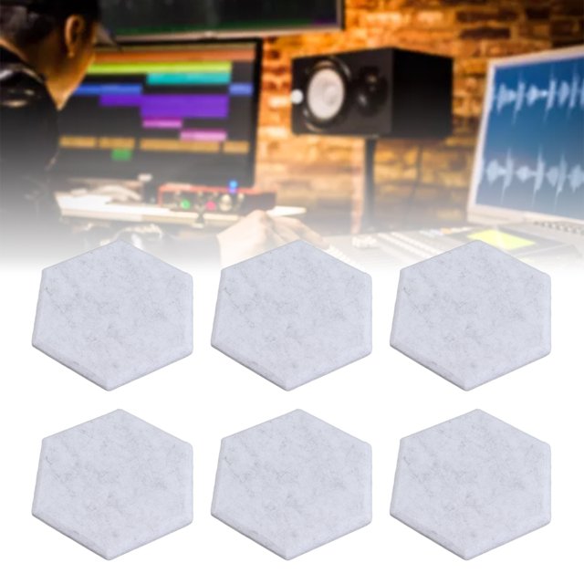 12PCS Acoustic Panels, 5.5x4.7x2.8in High Density Sound Absorbing Panels, Acoustic Treatment For Recording Studio, Office, Home, Recording Studio, Multi Colours