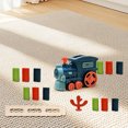 thumbnail image 2 of Dominos Dominos pour Enfants Ensemble de train Dominos pour Enfants de 3 à 8 Ans train domino train domino pour Enfants avec 100 train domino Automatique, 2 of 5