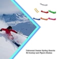 thumbnail image 3 of 1 Paire de Housses de Patins Artistiques Ajustables de Hockey sur Glace Professionnelles Pratiques, Anti-Rayures, Imperméables, en Plastique, Protection de Patins Portative, Équipement de Sport, Rouge Rose, 3 of 8