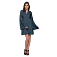 thumbnail image 2 of Moomaya Robe à Manches Longues Évasées pour Femmes, Décontractée, Imprimée, d'Été, Plissée, Kurta, 2 of 6