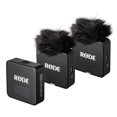 thumbnail image 2 of Rode Wireless GO III Dual Channel Mic System – Compact Wireless Microphone for Cameras, Smartphones & Lavalier Use + 2x Lavalier Condenser Mic + 2x 3.5mm Stereo Plug + Microphone Cleaner + More, 2 of 8