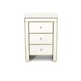 thumbnail image 1 of Tia Gold Nightstand, 1 of 2