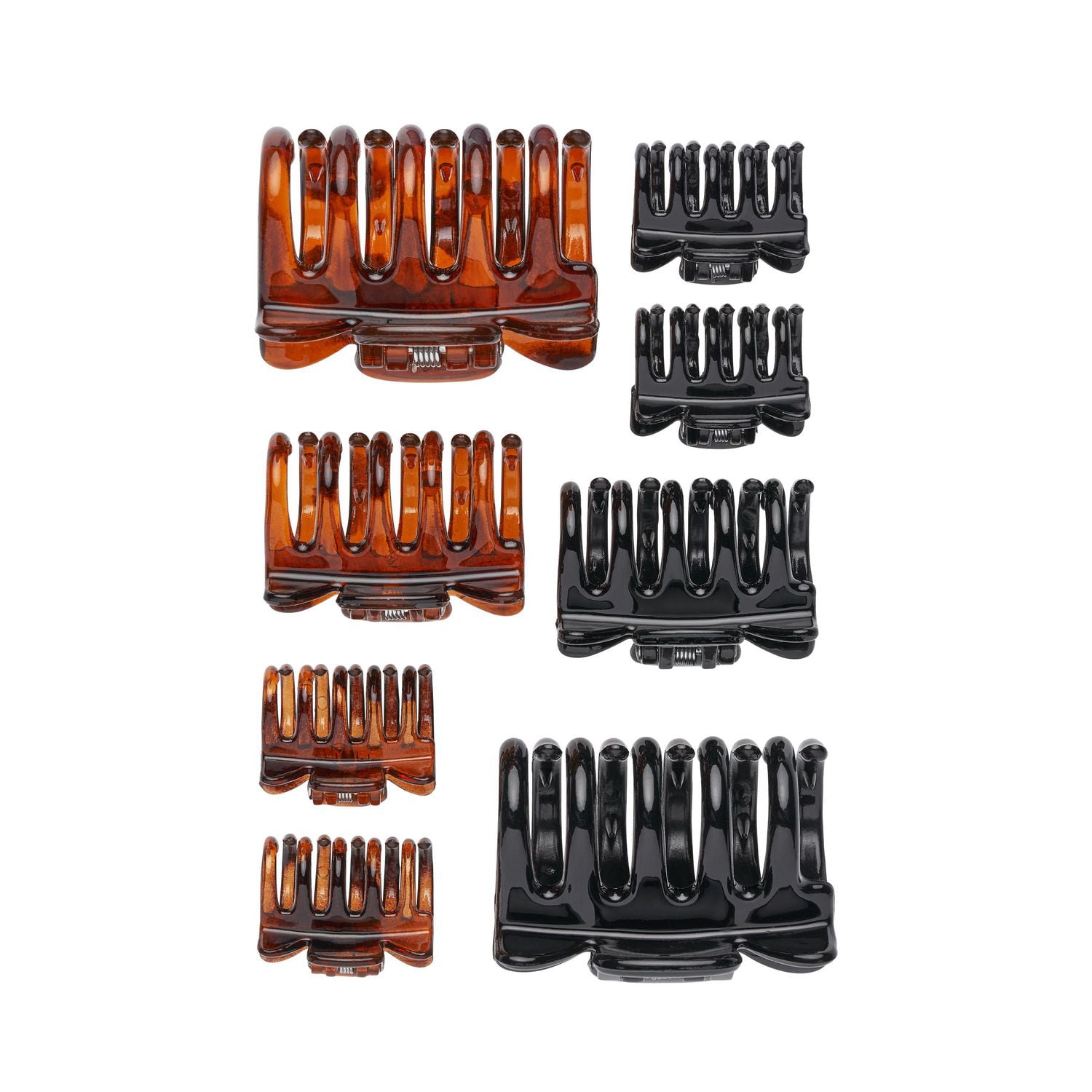 Goody Classics Assorted Claw Clips - Bow Tie Top - 8 Ct