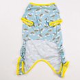 thumbnail image 3 of Fetchwear Dog Clothes: Rainbow Jersey Pajamas, Size XS-XL, 3 of 5