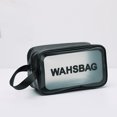thumbnail image 3 of Coofit Toiletry Bag Large Capacity Waterproof Zipper Travel Cosmetic Pouch Shaving Bag, 3 of 10