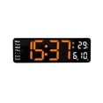 thumbnail image 2 of Meitianfacai 13 Inch Large Digital Clock With Temperature Date Auto DST Night Light Auto Brightness Dimmer, 2 of 2