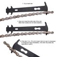 thumbnail image 4 of Outils de Chaîne de Vélo, Outils Universels de Démontage de Chaîne de Vélo d'Acier Inoxydable pour la Réparation, 4 of 8