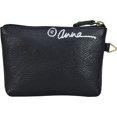 thumbnail image 2 of Anna by Anuschka Women's Hand Painted Genuine Leather Coin Pouch - Top zip entry, 2 of 3