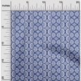 thumbnail image 2 of oneOone Cotton Flex Medium Blue Fabric Asian Block DIY Clothing Quilting Fabric Print Fabric by Yard 40 Inch Wide, 2 of 4