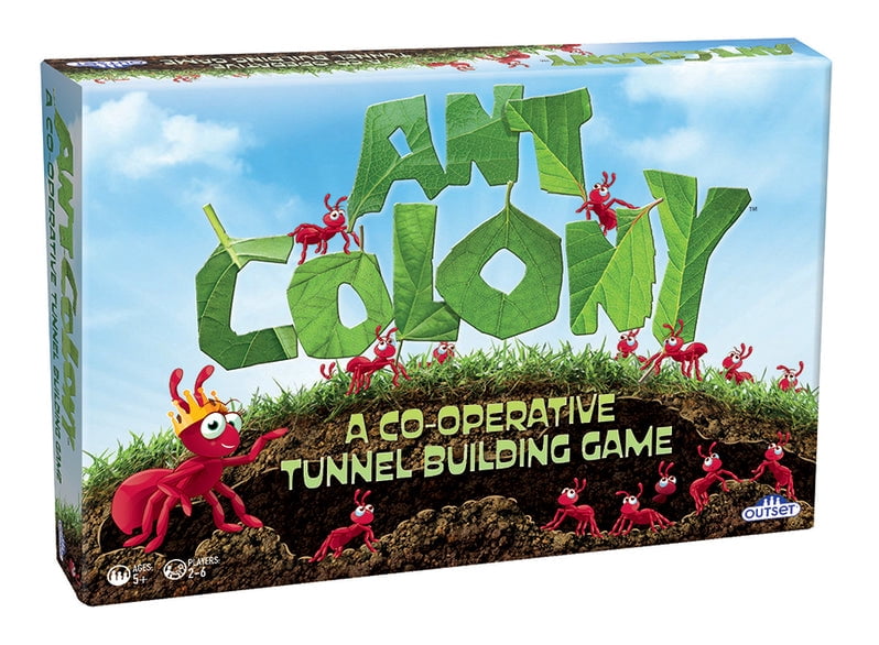 Ant Colony Cooperative Board Game - No Reading Required - Encourages Teamwork and Critical Thinking for 2 to 6 Players Ages 5