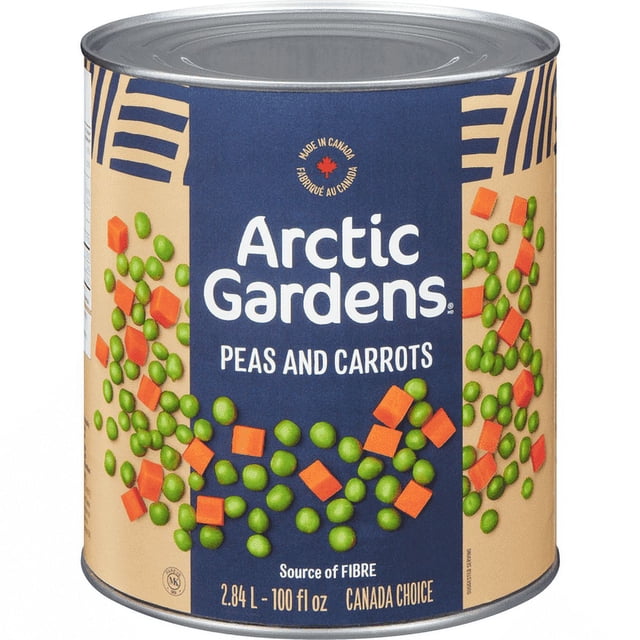 Arctic Gardens Peas And Carrots Bulk Size Large 2.84L/100oz