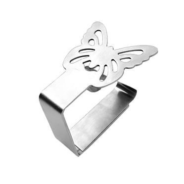 Harpily Hooks for Hanging Thickened Stainless Steel Tablecloth Clip Tablecloth Clip Tablecloth Fixing Clip Non-Slip Dining Table Clip One Size Multi-Color