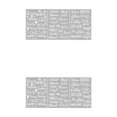 thumbnail image 2 of yingyy 3 Pieces/Set Word Stencil Alphabet Letter Template DIY Crafting Student Show as Picture 2Set, 2 of 6