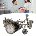 thumbnail image 4 of Desktop Clock, Alarm Clock Tractor Shape 23.5x14x10cm  For Bedroom Gold,Balck Gold,Red, 4 of 8