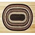 thumbnail image 3 of Capitol Earth Rugs 03-313 Tapis Tressé en Jute Moka-Frappuccino, 3 of 3