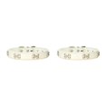 thumbnail image 3 of Maytalsory Comfortable Wear Cat Collar In Multiple Sizes With Stylish PU PU Cat Collar Dogs Collars white 1.5*30cm 2Set, 3 of 6