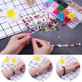 thumbnail image 3 of TFixol Bead Bracelet Making Kit, Bead Friendship Bracelets Kit with Pony Beads Letter Beads Charm Beads and Elastic String for Jewelry Making and Jewelry Making DIY Crafts, 3 of 7