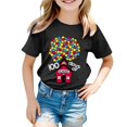 thumbnail image 1 of Hauts d'Été pour Garçons en Bas Âge, T-Shirts Respirants avec Lettres Graphiques, Col Rond, Manches Courtes, T-Shirts de Printemps pour Enfants 3-4 Ans, 1 of 4