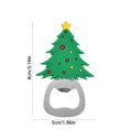 thumbnail image 2 of Cartoon Christmas Beer Bottle Opener Magnetic Refrigerator Sticker Household Tool with Festive Design & Stainless Steel, 2 of 5