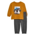 thumbnail image 1 of George Baby Boys' Two Piece Jogger Set, 1 of 2