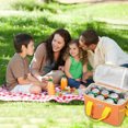 thumbnail image 1 of Cloth Bill Of Lading Shoulder Lunchbox Bag Outdoor Picnic Bag, 1 of 9