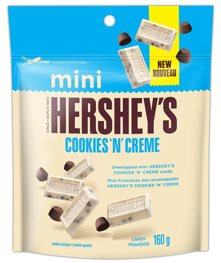 Mini HERSHEY'S COOKIES 'N' CREME candy 160g