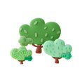 thumbnail image 1 of Forest Animal Cake Topper Tropical Jungle Safari Lion Elephant Decor Hot G2E2, 1 of 8