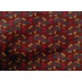 thumbnail image 4 of oneOone Cotton Poplin Fabric Fish Block Print Fabric By The Yard 42 Inch Wide, 4 of 4