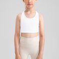 thumbnail image 1 of Soki Toddler Kids Boys Girls Quick Drying Racerback Tank Top Sleeveless Bottom Yoga Camisole, 1 of 1