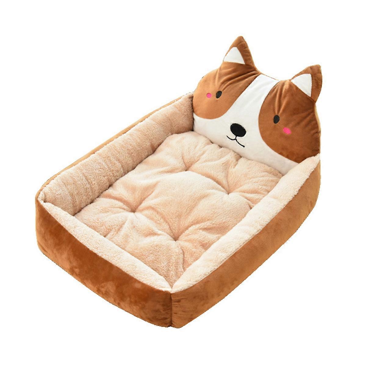 Winter Warm Dog Bed Small Dog Cartoon Bed Dog Bed Dog Mat Cat Bed