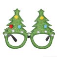 thumbnail image 1 of PVCS 2022 Christmas Glasses Frame Cartoon Stereo Glasses Party Props - Green Christmas Tree, 1 of 5