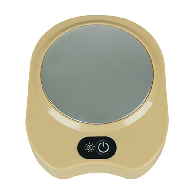 Ohufall 55 Degrees Automatic Intelligent Cup Warmer for Coffee, Constant Temperature Heating Cup Mat with Hot Milk Insulation Function, Suitable as Cup Warmer for Desk and Kitchen Appliances