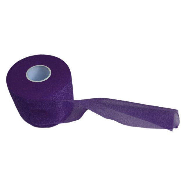 ZLight Badminton Grip Cushion Wrap 22 Yards PU Tennis Racket Grip Tape Backing Film Yellow Violet