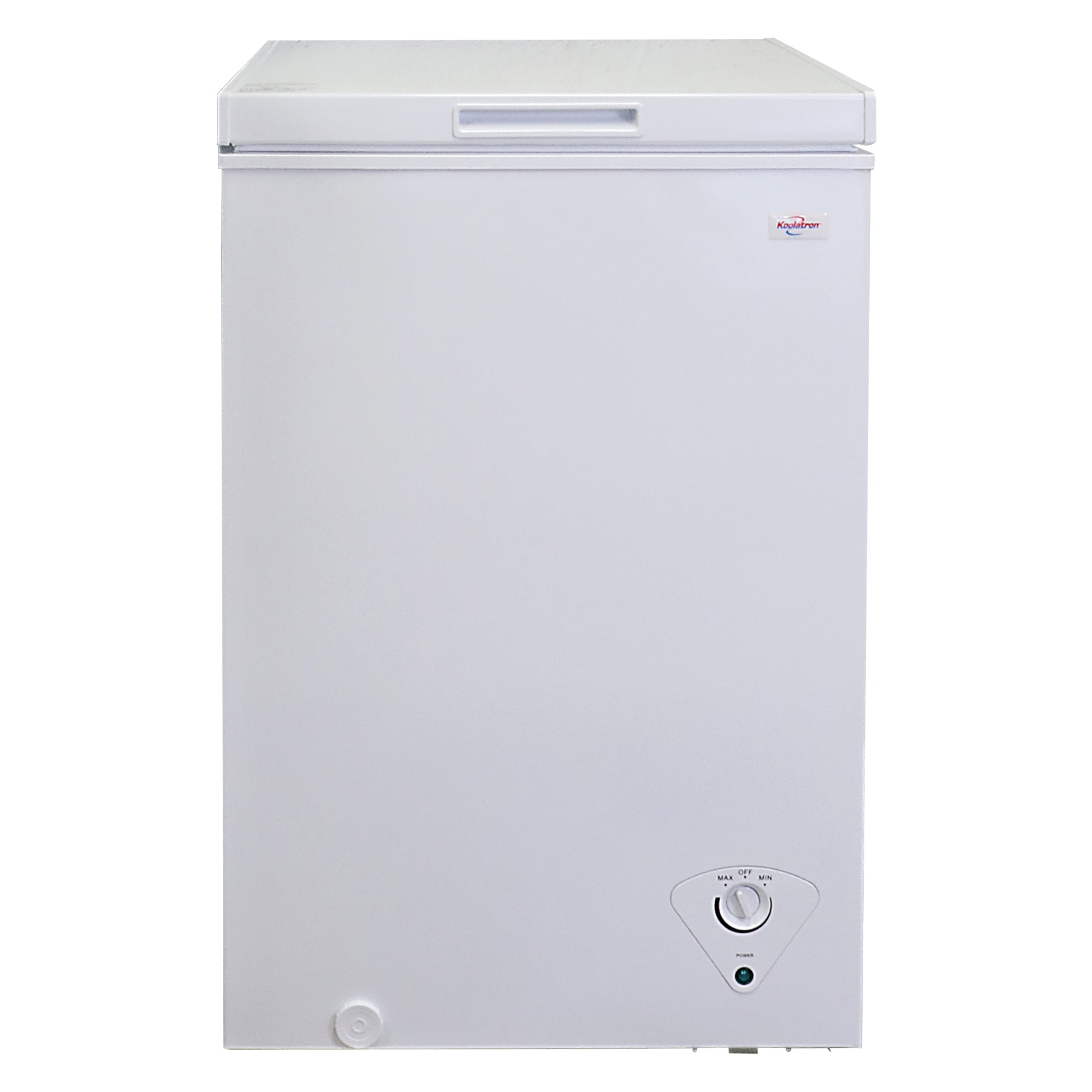 Koolatron Congélateur coffre compact 3,5 pi³ (99L) blanc, dégivrage manuel