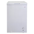 thumbnail image 1 of Koolatron Compact Chest Freezer 3.5 cu ft (99L) White, Manual Defrost, 1 of 7