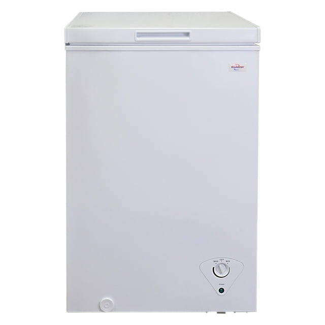 Koolatron Compact Chest Freezer 3.5 cu ft (99L) White, Manual Defrost