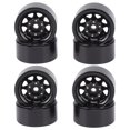 thumbnail image 2 of Roues à Perle Universelles, Rainure Profonde Faciles à Installer, Résistantes à Haute Compression, Roues à Perle en Fer Haute Résistance 4 Pcs pour VTT Noir,Blanc,Argent,Couleur Ti,Couleur Cuivre,Or,Gant, 2 of 7