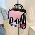 thumbnail image 4 of EGNMCR Pens Elementary School Students In The Beginning Of The School Season Large Capacity Backpack For Primary School Students New the backpack, 4 of 7