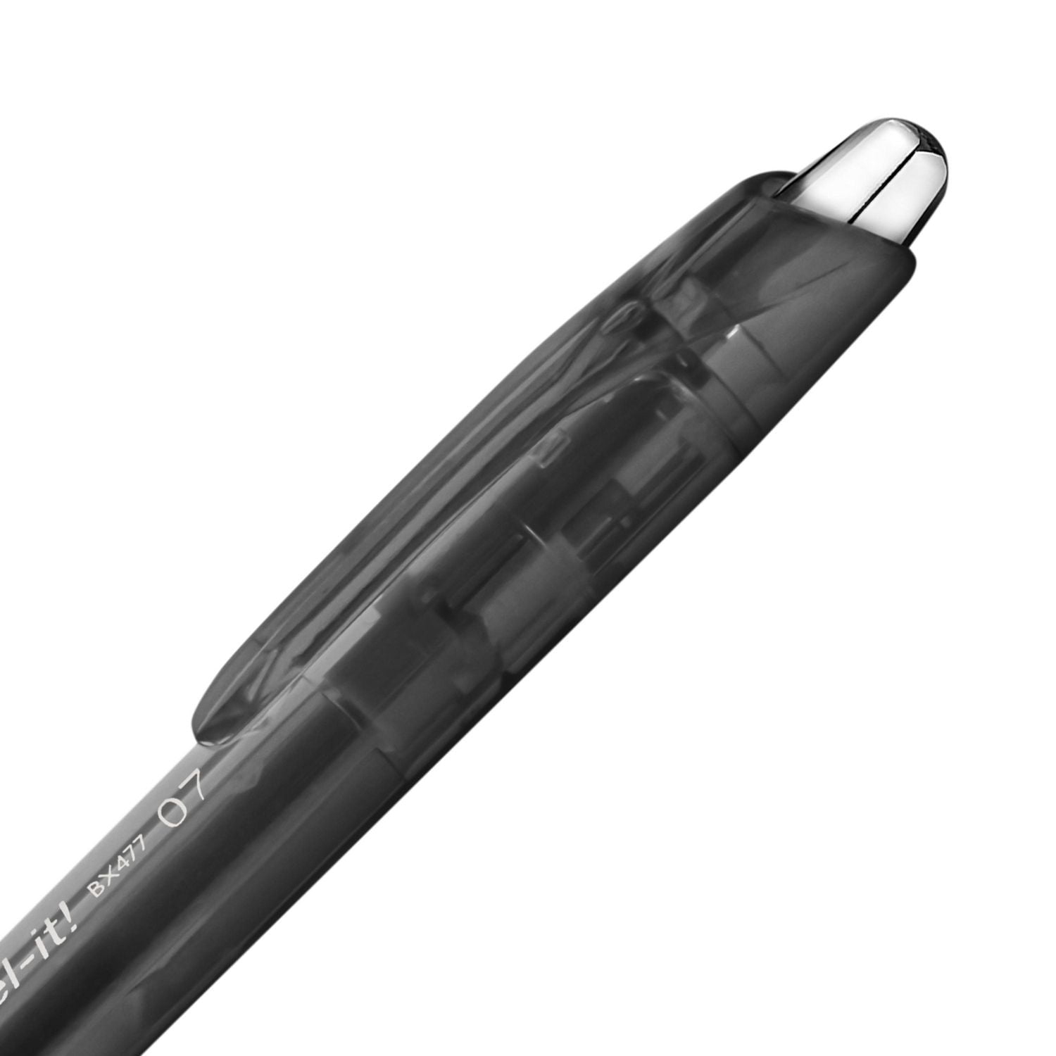 Feel-It! Retractable Ballpoint Pen, (0.7mm), Black Ink, 3PC Pack