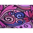 thumbnail image 1 of Ahgly Company Tapis d'Intérieur Rectangulaire de Style Transitionnel Lavable à la Machine en Velours Prune Violet, 2 Pieds x 3 Pieds, 1 of 7