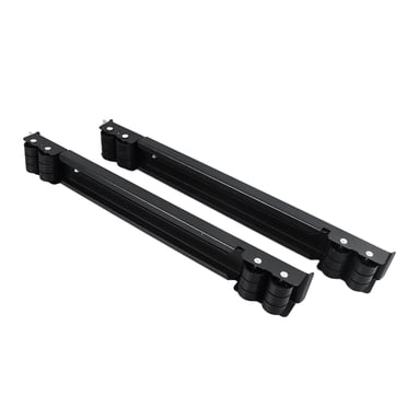 Furniture Washing Machine Dolly, Black Brake System Heavy Duty Furniture Appliances Rollers  for Washing Machine