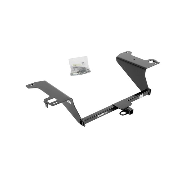 Draw-Tite Trailer Hitch Rear 24965 Sportframe; Class I; Round Tube Welded; 1-1/4 Inch Receiver; 2000 Pound Weight Carrying Capacity/200 Pound Tongue Weight