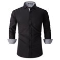 thumbnail image 1 of Chemises Habillées pour Hommes Coupe Régulière Manches Longues Chemise pour Homme, 1 of 5