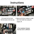 thumbnail image 2 of 1 Pce Fusible de Lame de Disjoncteur 12V 24V Réinitialisable 5-30A Marine Réinitialisation Automatique N'A Plus Besoin de Remplacer le Fusible Soufflé 2024 Chaud 7.5A, 2 of 5