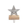 thumbnail image 1 of Christmas Star Stocking Hanger Silver Diamond, 1 of 3