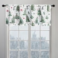 thumbnail image 3 of Christmas Kitchen Curtains Christmas forest Short Curtains Kitchen Sunshade Curtains Partition Curtains Small Curtains Piece Christmas Kitchen Decorations, 3 of 6