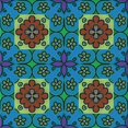 thumbnail image 1 of Ahgly Tapis d'Intérieur Lavable en Machine Carré Transitionnel Vert Mer Clair, 5 Pieds Carré, 1 of 7