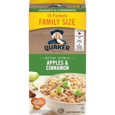 Quaker Gruau instantané Pommes et cannelle